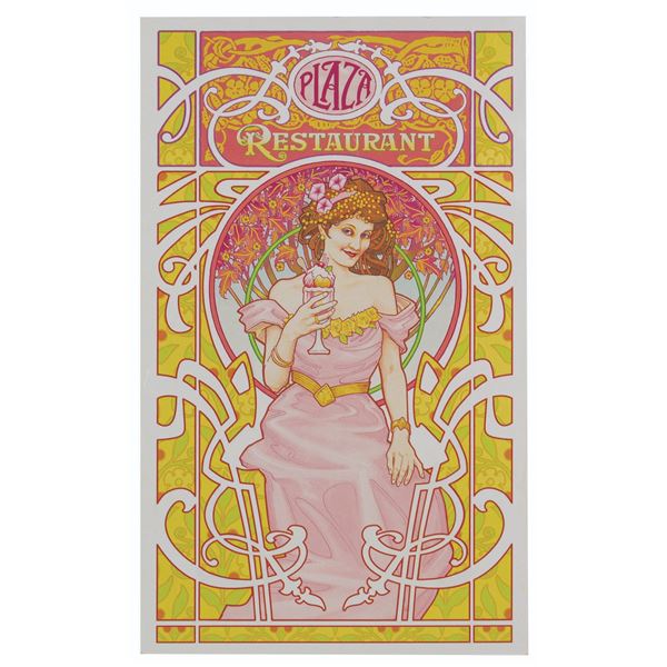 Plaza Restaurant Menu.