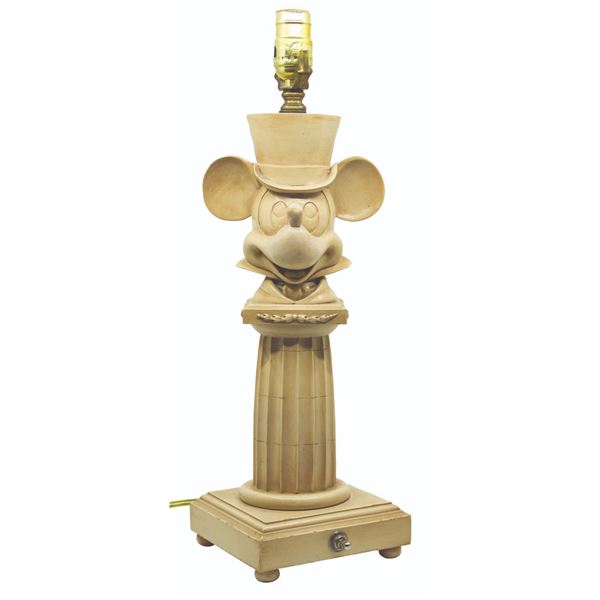 Grand Floridian Mickey Mouse Lamp.