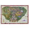 Image 1 : Hong Kong Disneyland Map Signed By Nina Rae Vaughn.