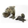 Image 1 : 3 Peruvian Carved Stone Animals