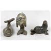 Image 2 : 3 Peruvian Carved Stone Animals