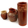 Image 1 : 3 Pieces of Mexican Redware Pottery
