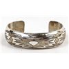 Image 2 : Navajo Sterling Cuff Bracelet