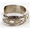 Image 8 : Navajo Sterling Cuff Bracelet