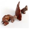 Image 8 : 4 Peruvian Carved Stone Animals