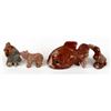 Image 9 : 4 Peruvian Carved Stone Animals