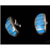 Image 2 : 17 Pairs of Pierced Earrings, Some Sterling