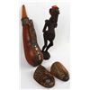 Image 5 : 4 African and Indonesian Collectibles