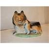 Image 1 : 1957  COLLIE DOG PLANTER FIGURINE MADE IN USA #2076843
