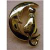 Image 1 : ART DECO STYLE BROOCH - CAT&MOON #2076900