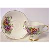 Image 1 : Windsor China Cup & Saucer - PANSY #2076935