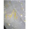 Image 1 : SILK EMBROIDERY HANKY MONOGRAM "A" #2077019