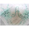Image 1 : EMBROIDERY/PATCHWORK HANKY MONOGRAM "A" #2077020