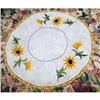 Image 1 : LOVELY EMBROIDERY-ROUND CENTER PIECE #2077023