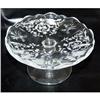 Image 1 : Glass Cheese Stand Navarre on Baroque Fostoria #2077198