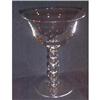 Image 1 : Four Candlewick Elegant Cocktail Goblets #2078036