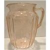 Image 1 : Pink Mayfair Open Rose 80 oz. Pitcher #2078060