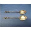 Image 1 : A pair of English Sterling souvenir Spoon #2078108
