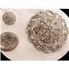 Image 1 : DAZZLING DECO 100 MARCASITE sterling brooch #2078523
