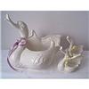 Image 1 : Hull Capri Swan Planter w/2 Capri Swan Ashtrays#2078985