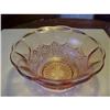 Image 1 : Depressionpink, fruit or berry bowl,fluted edge#2079136
