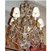 Image 1 : French bronze and Crystal  Chandelier 5L #2079258