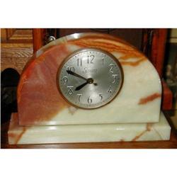 Art Deco Sessions Marble Clock #2079343