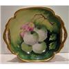 Image 1 : Hand Painted Limoges Snowball Handled Bowl #2089879