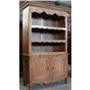 Image 1 : FRENCH COUNTRY WALNUT CUPBOARD CABINET BOOKCASE#2090140