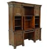 Image 1 : BIEDERMEIER OFFICE DESK BOOKCASE WALL CREDENZA #2090147