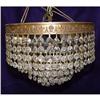 Image 1 : Fleur de Lis French Crystal Fixture Chandelier #2090257