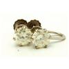 Image 1 : 14k Gold Clear Tourmaline ACHROITE  Earrings  #2098829