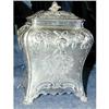 Image 1 : Georgian Hugenot Sterling Armorial Tea Caddy  #2108635