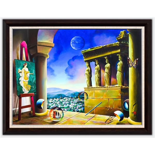 Ferjo- Original Oil on Canvas "Magnificent Ladies"