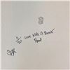 Image 2 : Steve Kaufman (1960-2010) "LOVE" Hand Signed and Numbered Limited Edition Hand Pulled silkscreen mix