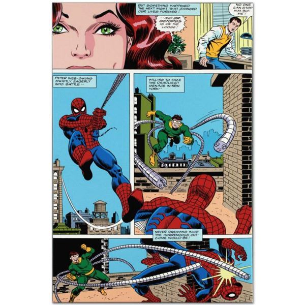 Marvel Comics "Amazing Spider-Man #90" Numbered Limited Edition Giclee on Canvas by John Romita Sr. 