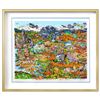 Image 1 : Charles Fazzino- 3D Construction Silkscreen Serigraph "O BEAUTIFUL FOR SPACIOUS SKIES…AMERICA…AMERIC