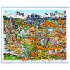 Image 2 : Charles Fazzino- 3D Construction Silkscreen Serigraph "O BEAUTIFUL FOR SPACIOUS SKIES…AMERICA…AMERIC