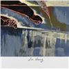 Image 2 : Lu Hong, "Expectation of a Mermaid" Limited Edition Serigraph, Numbered and Hand Signed with Letter 