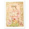 Image 1 : "Raquela" Limited Edition Lithograph by Edna Hibel (1917-2014), Numbered and Hand Signed with Certif