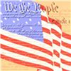 Image 2 : Steve Kaufman (1960-2010) "We the People" Hand Pulled Limited Edition Silkscreen on Canvas, AP Numbe