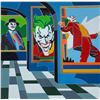 Image 1 : Ugo Nespolo- Silk Screen Serigraph "From Super Heroes"