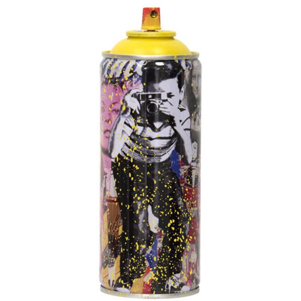 Mr. Brainwash- SPRAY CAN "SMILE (FULL), 2020"