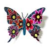 Patricia Govezensky- Original Painting on Cutout Steel "Butterfly CLXVI"