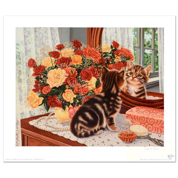 "First Date" Limited Edition Lithograph by Barbara Higgins-Bond. Numbered and Hand Signed by the Art