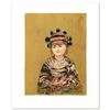 "Hill Tribe Youth" Limited Edition Lithograph by Edna Hibel (1917-2014), Numbered and Hand Signed wi