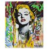 Nastya Rovenskaya- Mixed Media "Marilyn Monroe II"