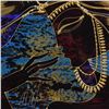 Image 2 : Martiros Manoukian, "Instant Awareness" Framed Limited Edition Mixed Media Silkscreen, Numbered 285/