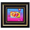 Image 1 : Peter Max- Original Lithograph "Two Hearts on Blends"