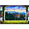 Image 2 : Ferjo- Original Oil on Canvas "Mountain Overlook"